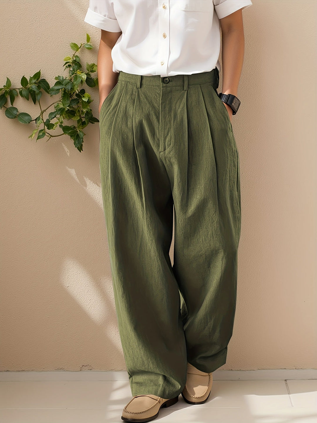 Vruxeth | Gerade Herrenhose mit Relaxed Fit und modernem Stil