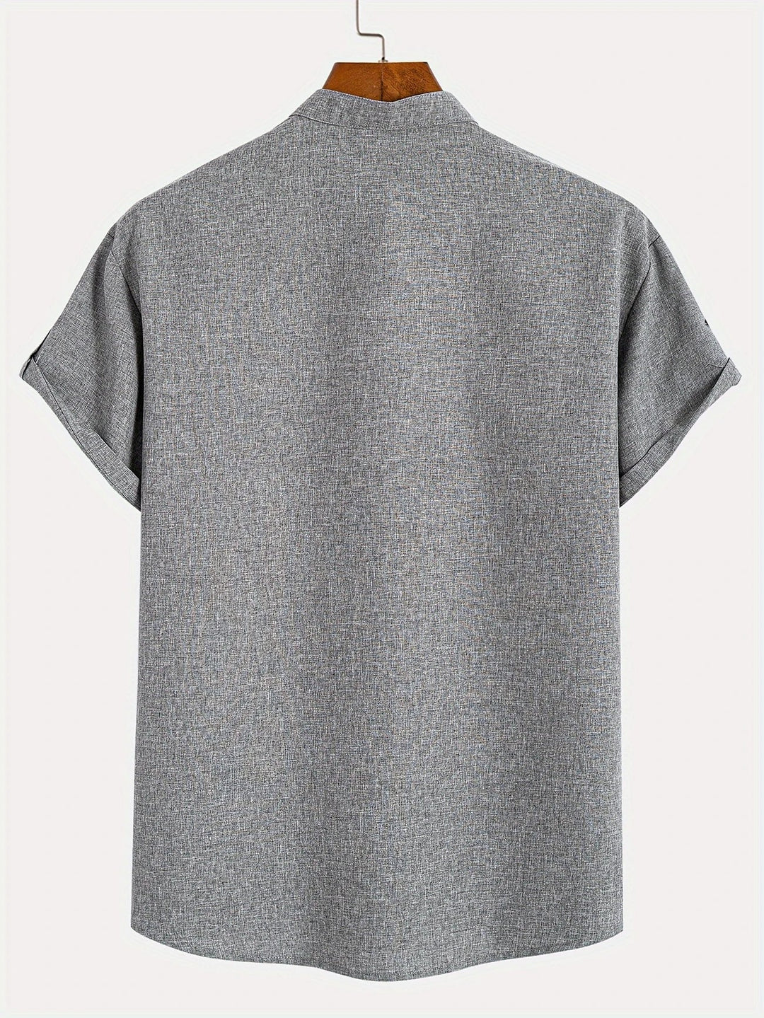 Hayes | Elegantes Kurzarmhemd mit Stehkragen