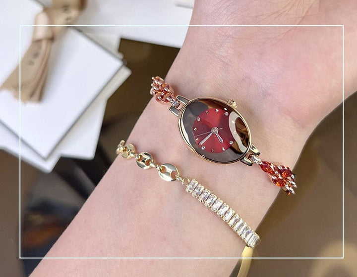 Doreya | Armbanduhr für Frauen mit bunten Zirkonias