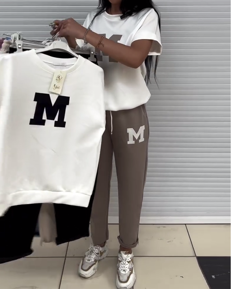 Dorella | Damen Set, lässig, modern, bedruckt