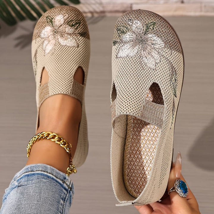 Liora | Damen Schuhe, atmungsaktiv, ästhetisch mit Stickerei