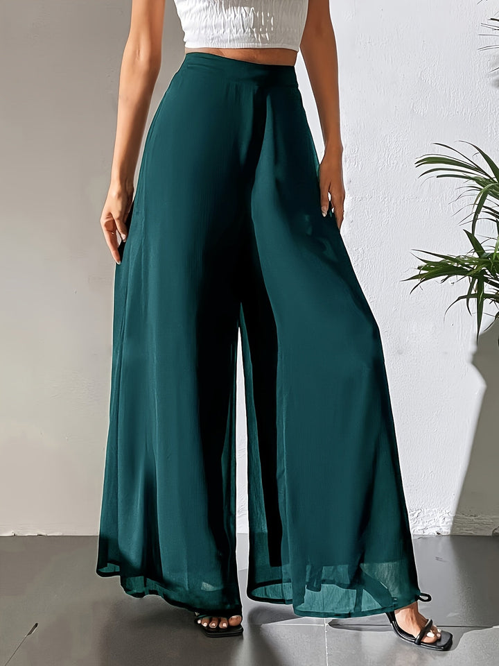 Tuvenyx | Weit geschnittene Hose mit elastischem Bund und fließendem Fall