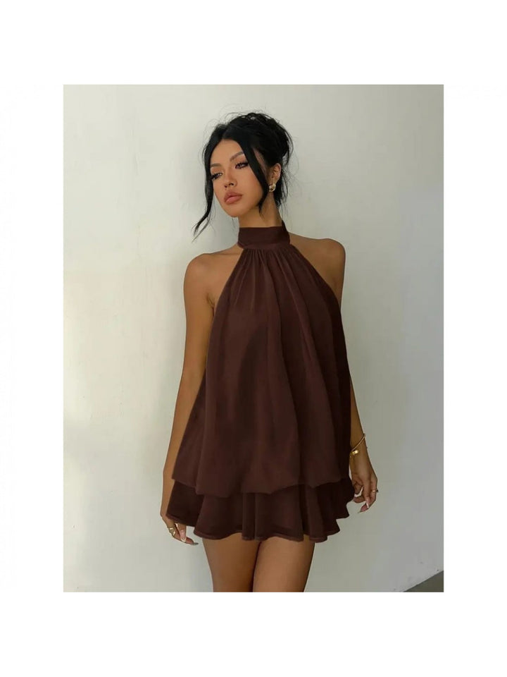 Meara | Elegantes Halterkleid für Sommerferien