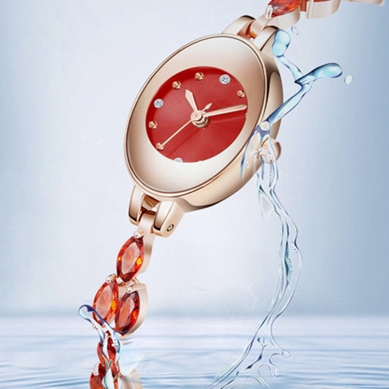 Doreya | Armbanduhr für Frauen mit bunten Zirkonias