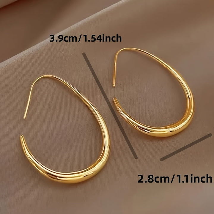 Raya | Minimalistische Tropfenohrringe mit Elegantem Design