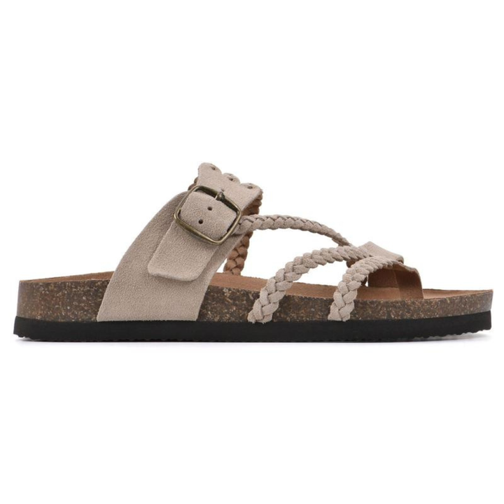 Pixith | Geflochtene Korksandalen