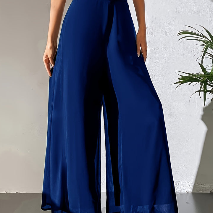 Tuvenyx | Weit geschnittene Hose mit elastischem Bund und fließendem Fall
