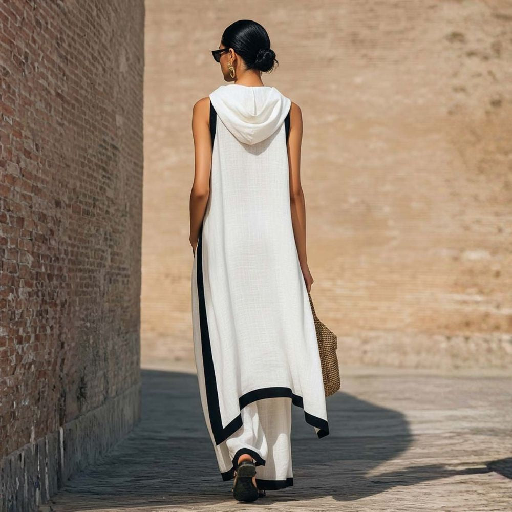 Cressa | Elegantes Leinen-Set mit Bluse und lässiger Hose