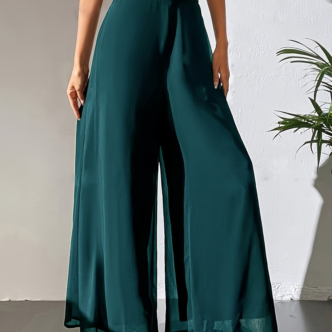 Tuvenyx | Weit geschnittene Hose mit elastischem Bund und fließendem Fall