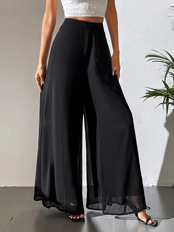 Tuvenyx | Weit geschnittene Hose mit elastischem Bund und fließendem Fall