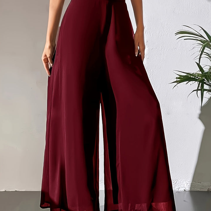 Tuvenyx | Weit geschnittene Hose mit elastischem Bund und fließendem Fall