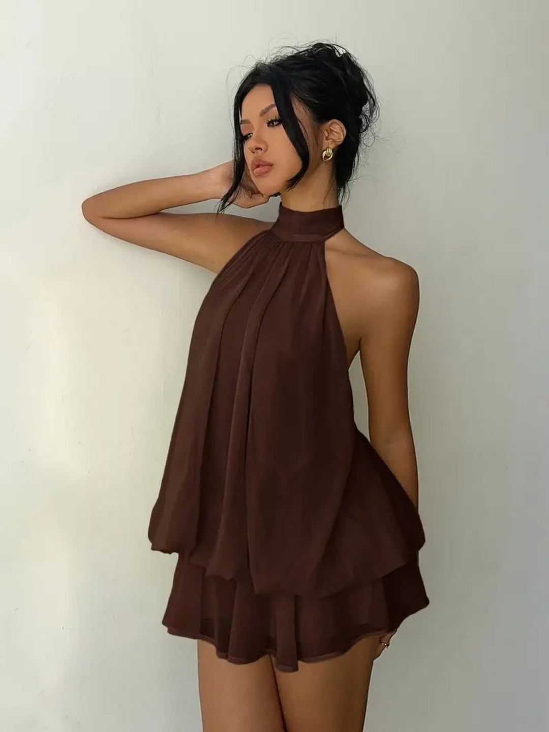 Meara | Elegantes Halterkleid für Sommerferien