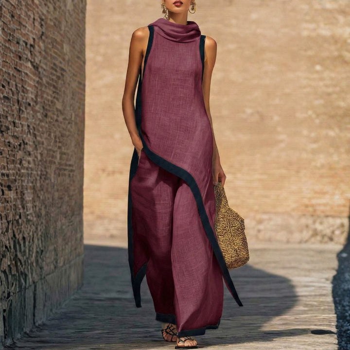 Cressa | Elegantes Leinen-Set mit Bluse und lässiger Hose