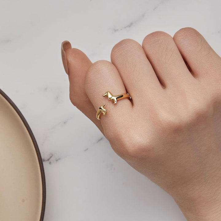 Perrira | Minimalistischer Dackelring