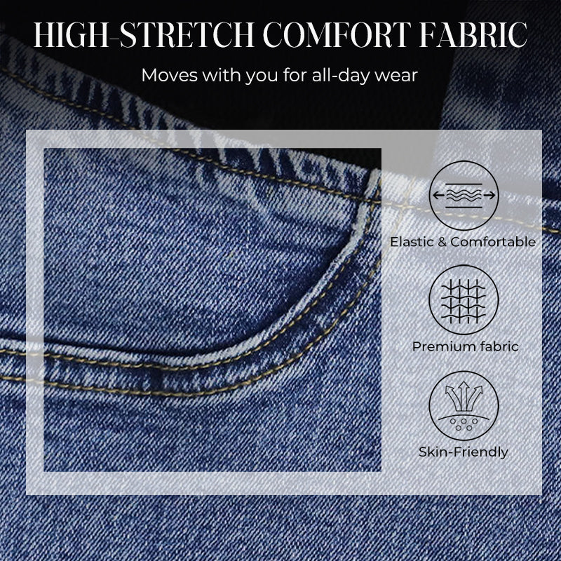 Yara | Hochtaillierte Damenjeans mit elastischen Beinen