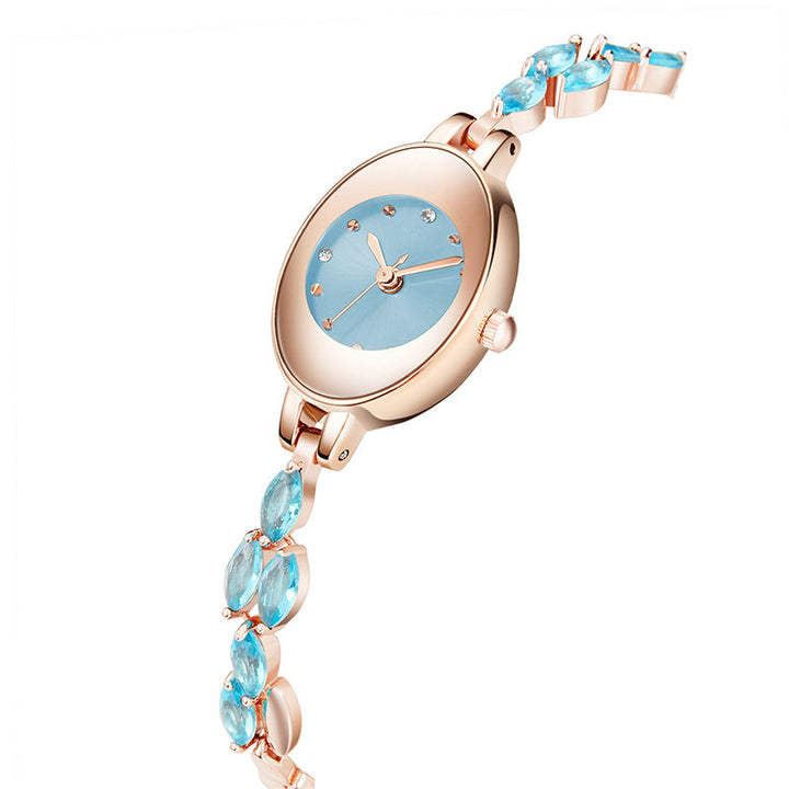 Doreya | Armbanduhr für Frauen mit bunten Zirkonias