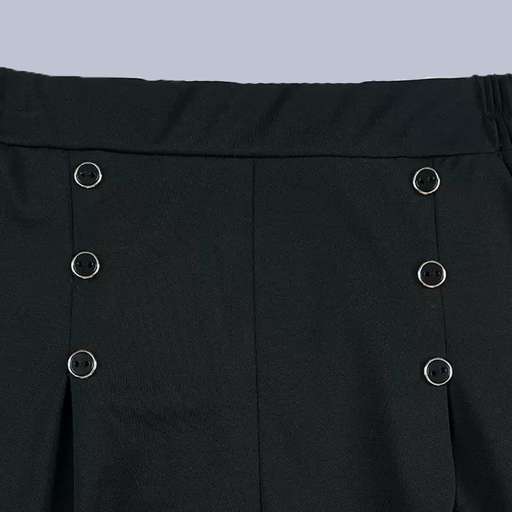 Ansira | Elegante, weit geschnittene Plissee-Hosen