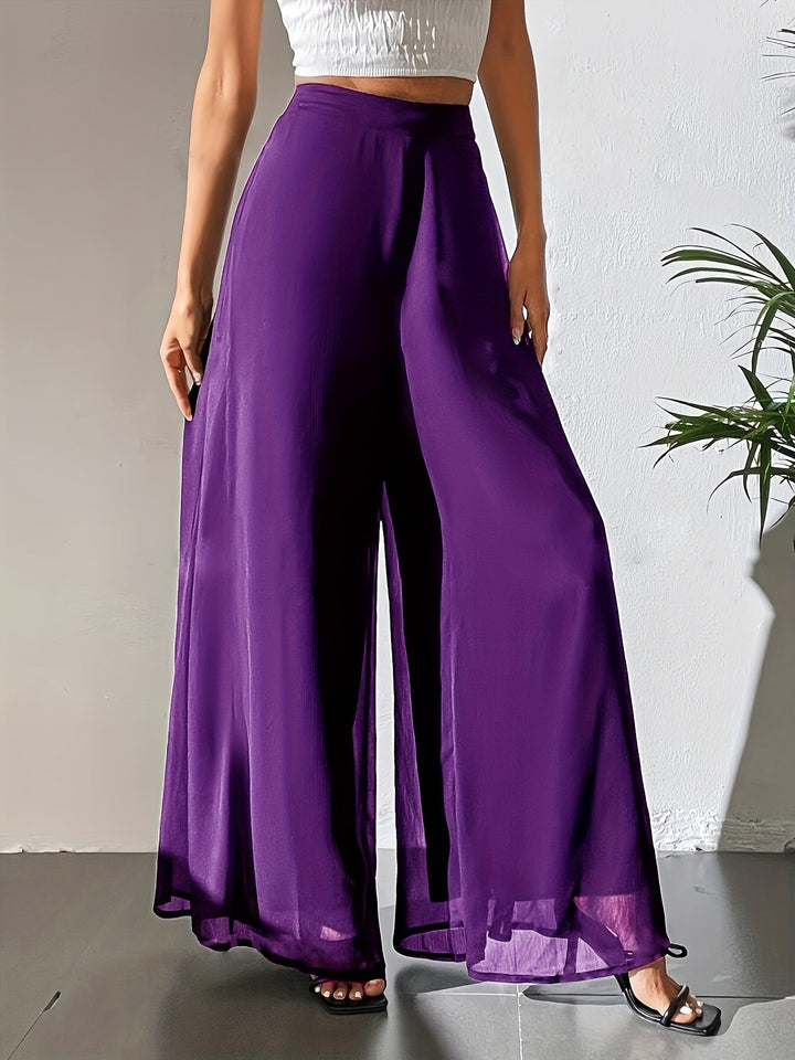 Tuvenyx | Weit geschnittene Hose mit elastischem Bund und fließendem Fall