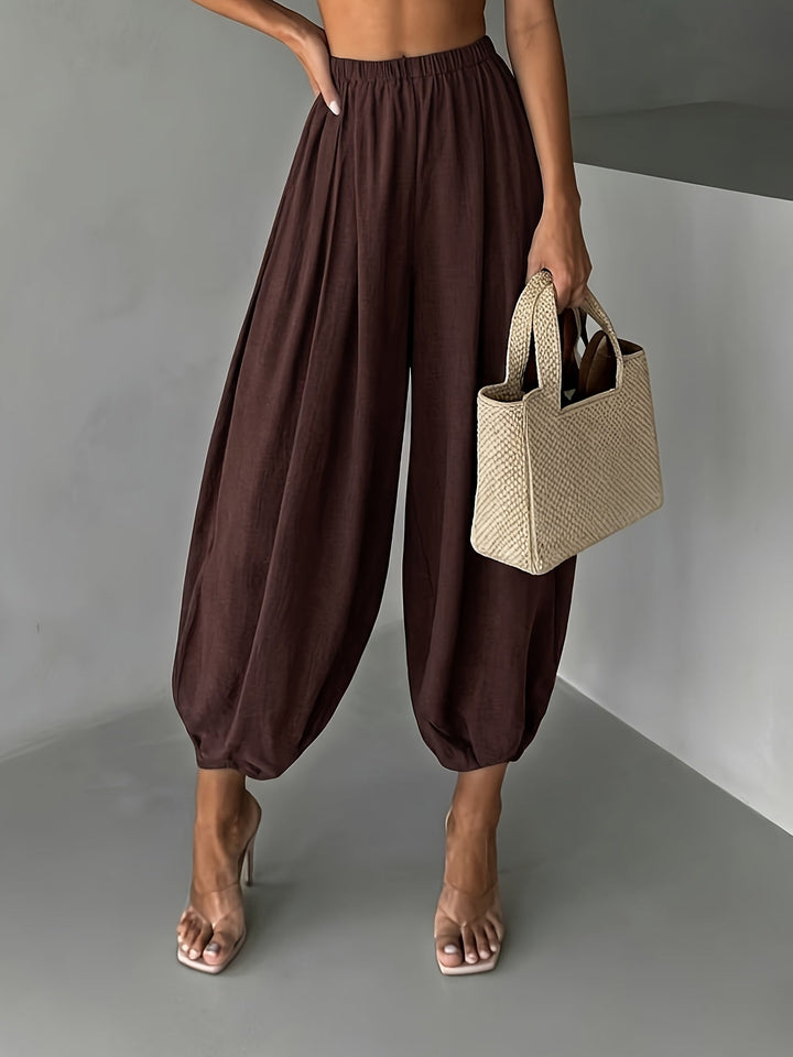 Harlyn | Locker geschnittene Harem-Hosen im entspannten Stil