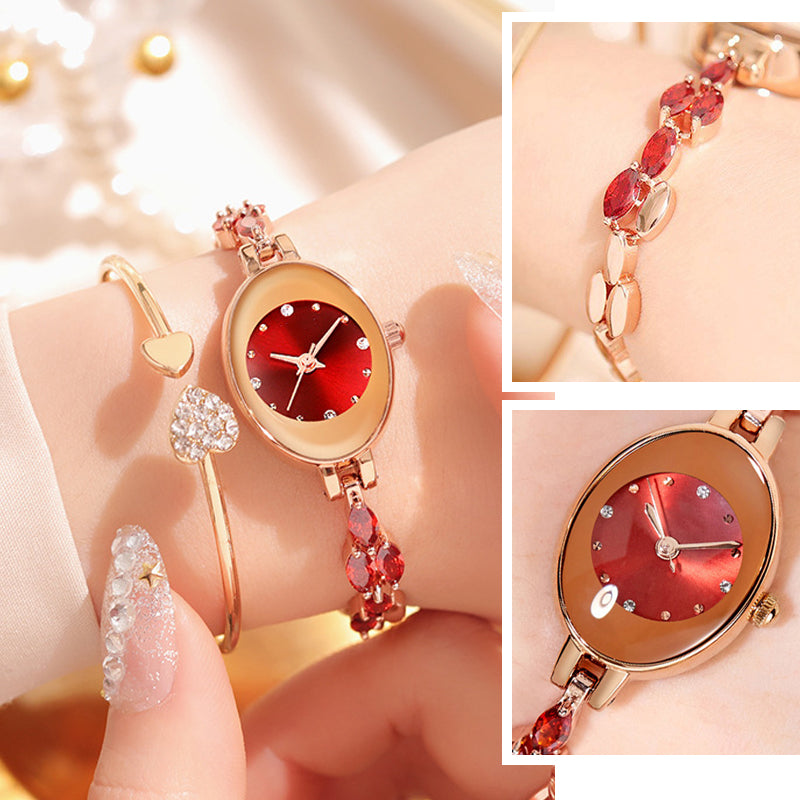 Doreya | Armbanduhr für Frauen mit bunten Zirkonias