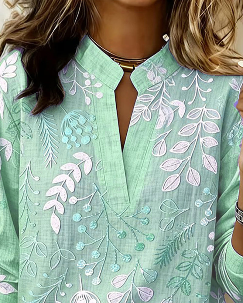 Kenzie | Bluse mit sanftem V-Design