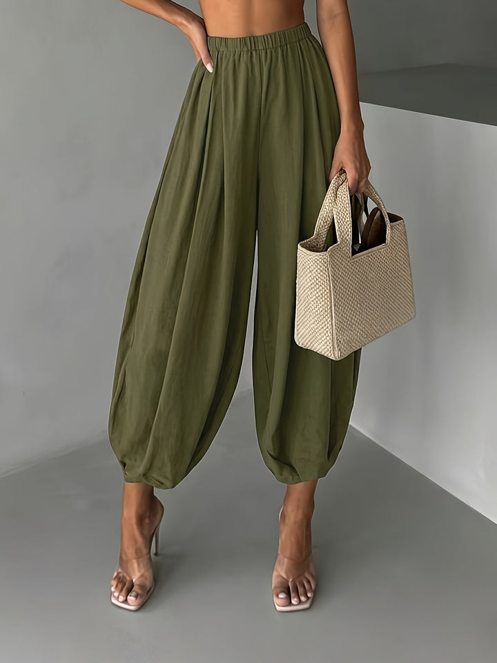 Harlyn | Locker geschnittene Harem-Hosen im entspannten Stil