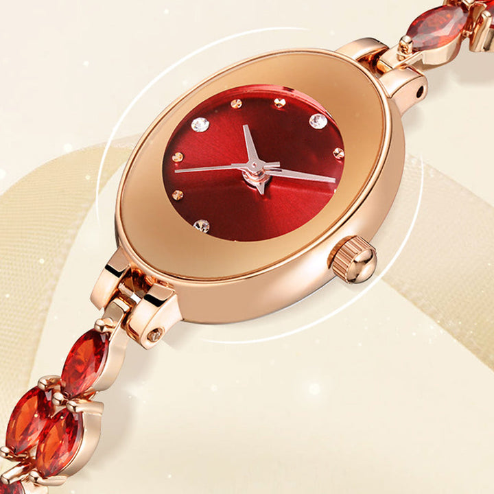 Doreya | Armbanduhr für Frauen mit bunten Zirkonias