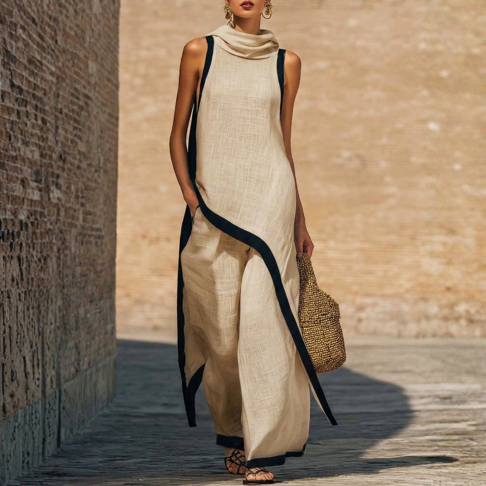 Cressa | Elegantes Leinen-Set mit Bluse und lässiger Hose