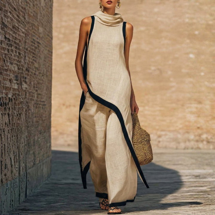 Cressa | Elegantes Leinen-Set mit Bluse und lässiger Hose