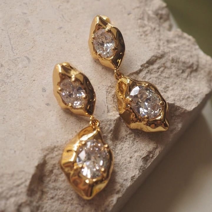 Xola | Ohrringe mit strahlenden Zirkonias und elegantem Design