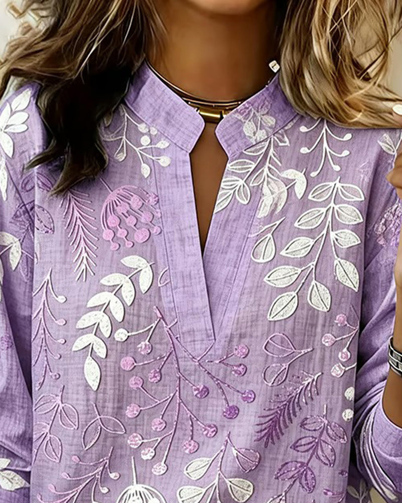 Kenzie | Bluse mit sanftem V-Design