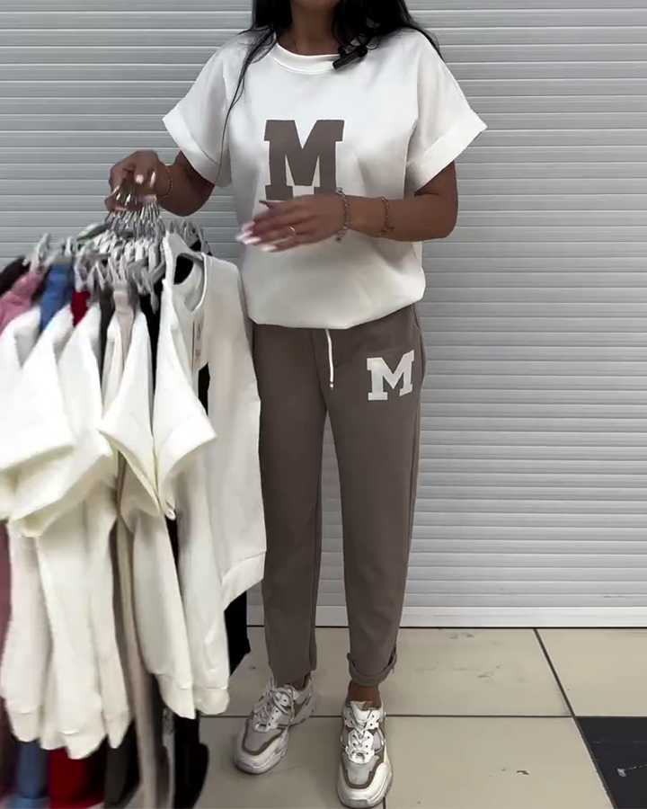Dorella | Damen Set, lässig, modern, bedruckt