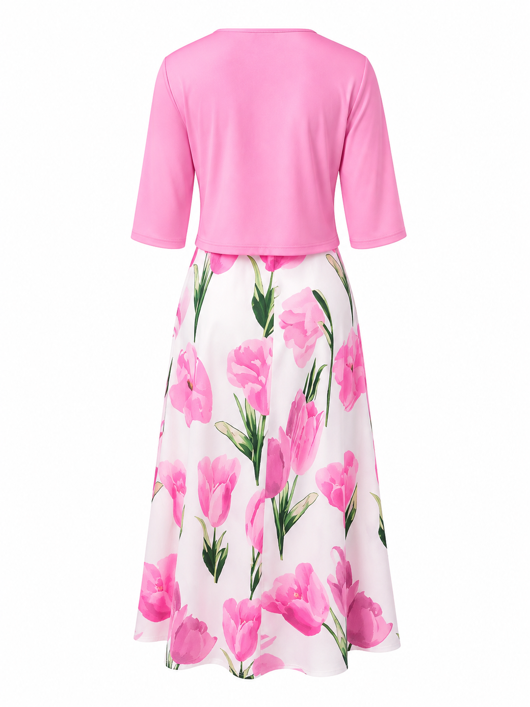 Greyra | Elegantes Zweiteiliges Set mit Blumen