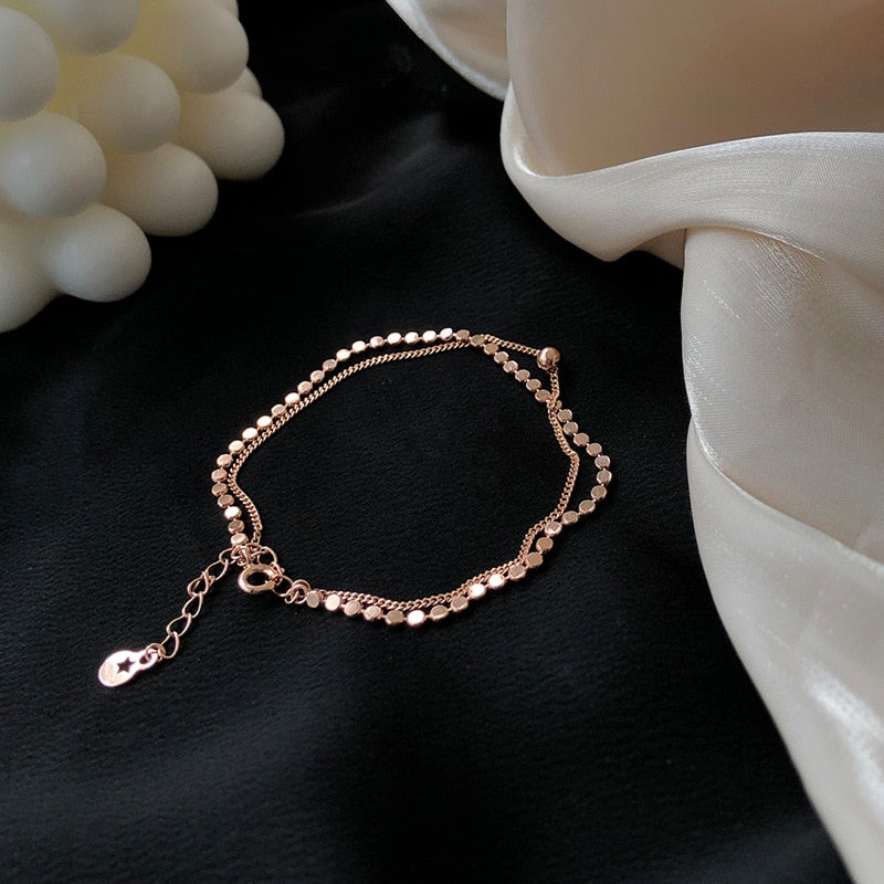 Siennae | Doppelschicht-Armband mit elegantem Design und zartem Sitz