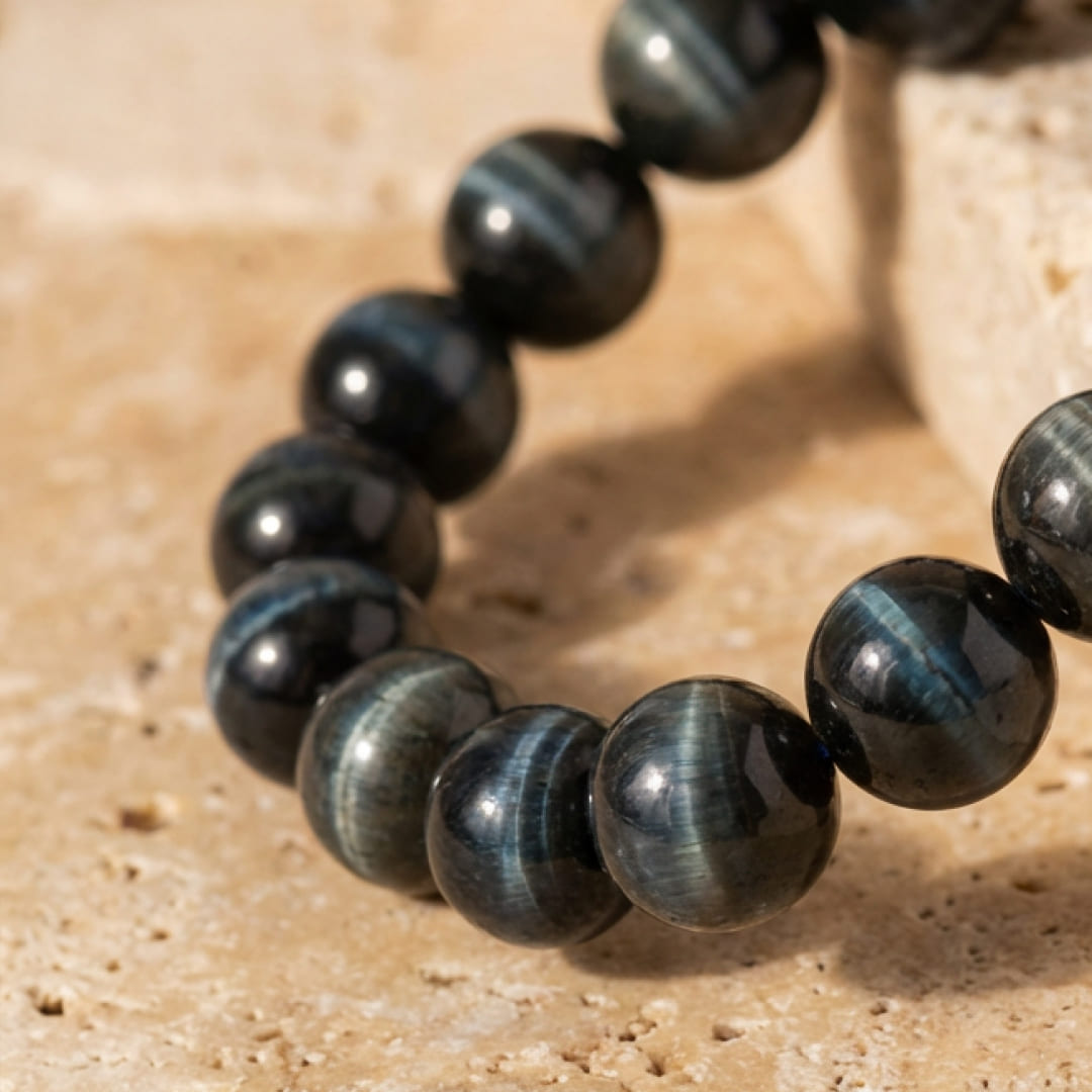 Talia | Armband "Schutzengel" aus Falkenauge