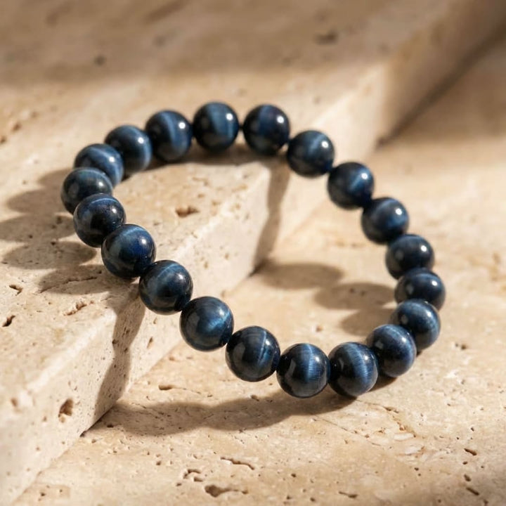 Talia | Armband "Schutzengel" aus Falkenauge