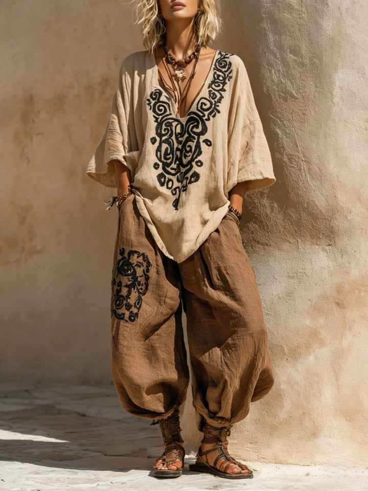 Zosia | Bohemian Nomadic Kunstset aus drei Teilen