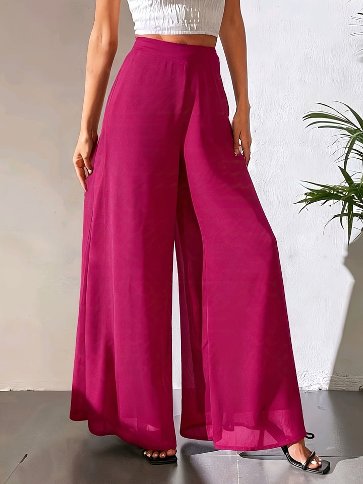 Tuvenyx | Weit geschnittene Hose mit elastischem Bund und fließendem Fall