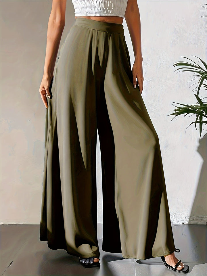 Tuvenyx | Weit geschnittene Hose mit elastischem Bund und fließendem Fall