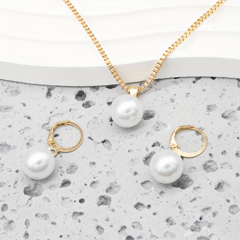 Isara | Schmuckset mit eleganten Perlen und raffiniertem Finish
