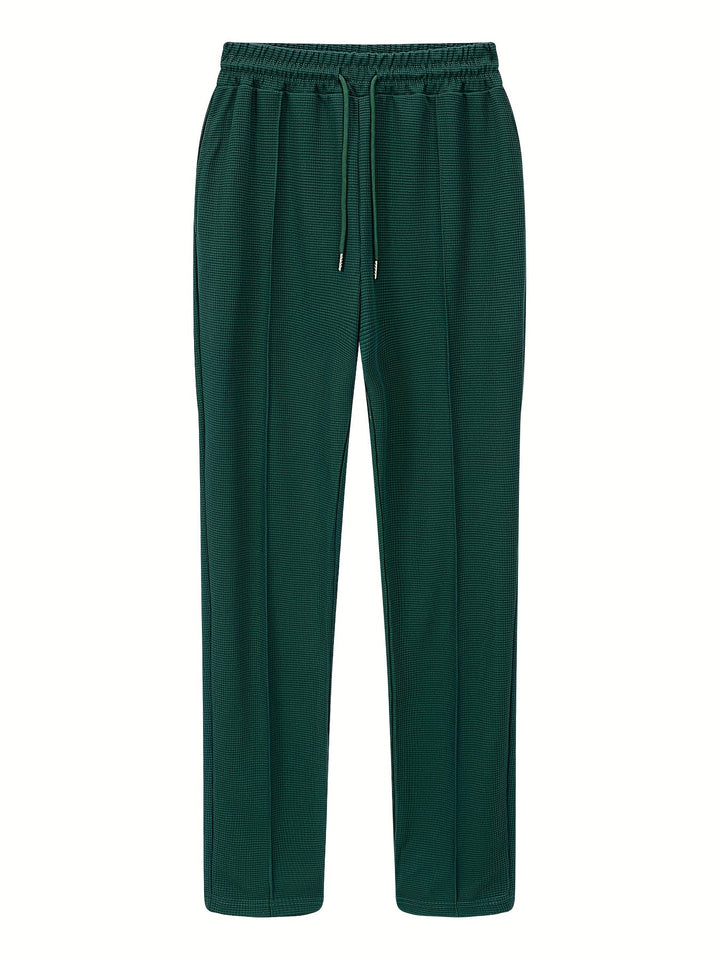 Yaxolt | Texturierte Hose mit Relaxed Fit und maximalem Komfort