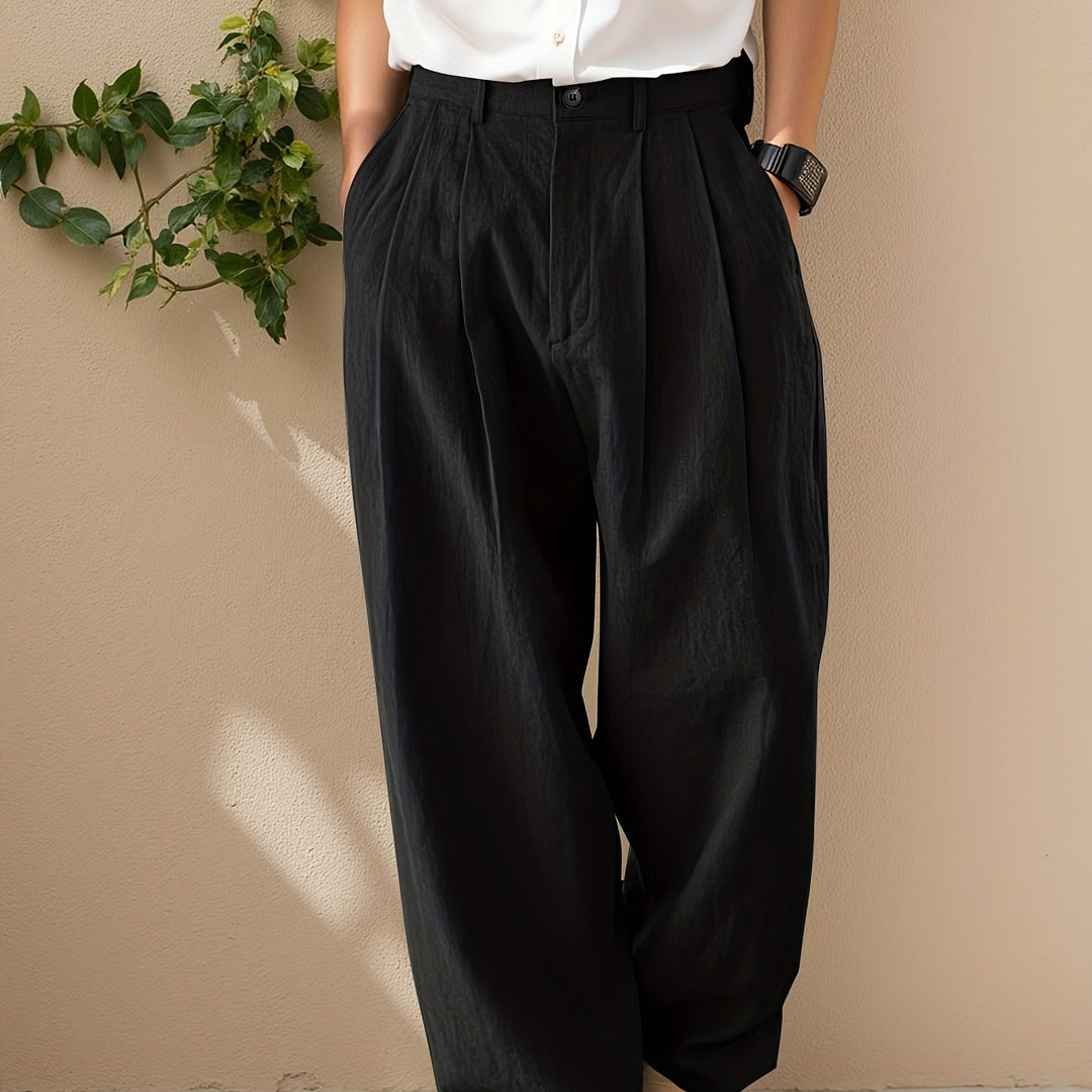 Vruxeth | Gerade Herrenhose mit Relaxed Fit und modernem Stil