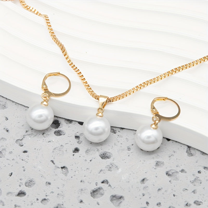 Isara | Schmuckset mit eleganten Perlen und raffiniertem Finish
