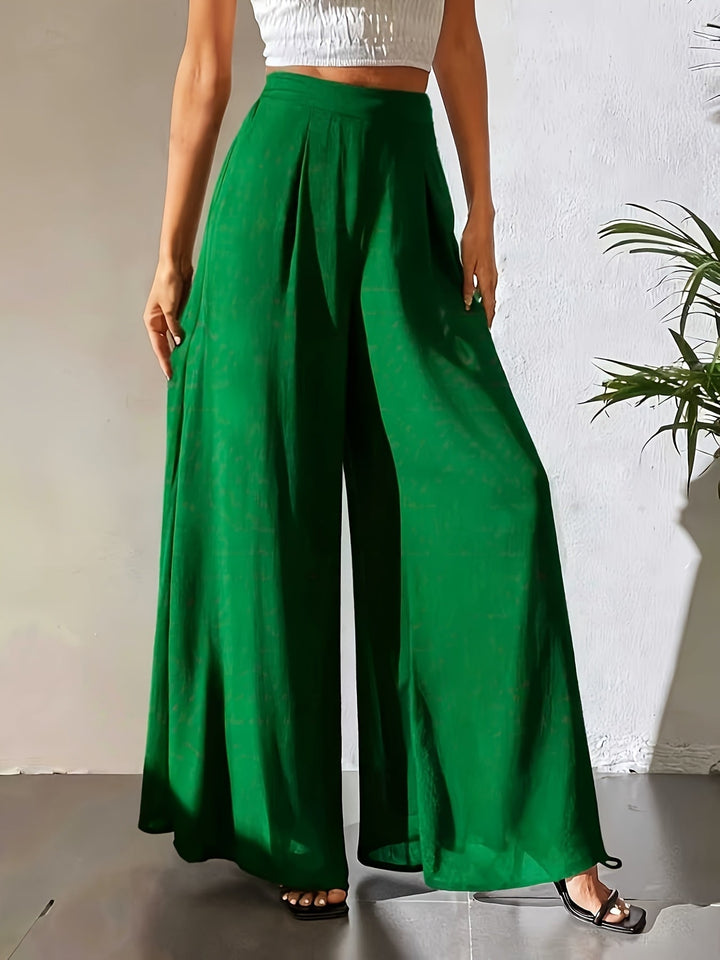 Tuvenyx | Weit geschnittene Hose mit elastischem Bund und fließendem Fall