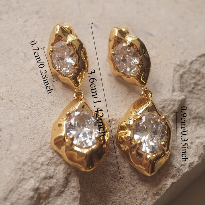 Xola | Ohrringe mit strahlenden Zirkonias und elegantem Design