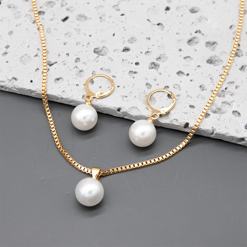 Isara | Schmuckset mit eleganten Perlen und raffiniertem Finish