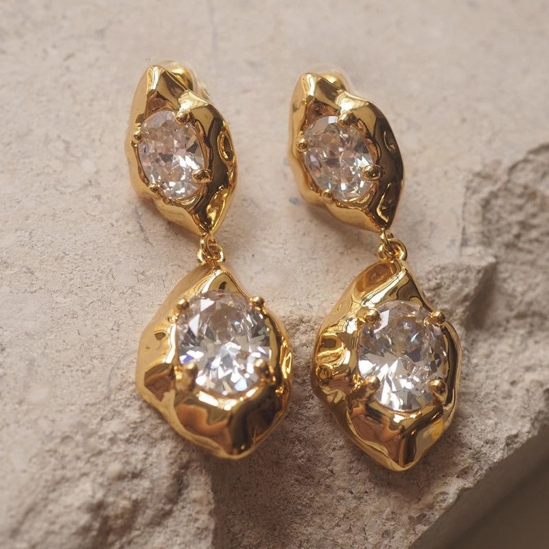 Xola | Ohrringe mit strahlenden Zirkonias und elegantem Design