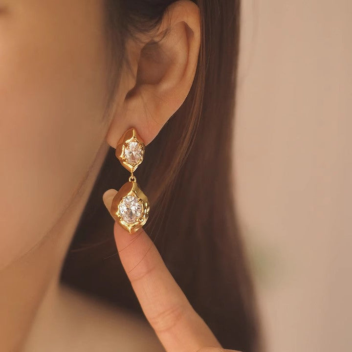 Xola | Ohrringe mit strahlenden Zirkonias und elegantem Design