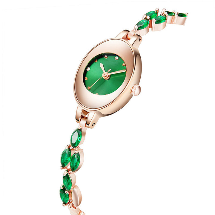 Doreya | Armbanduhr für Frauen mit bunten Zirkonias