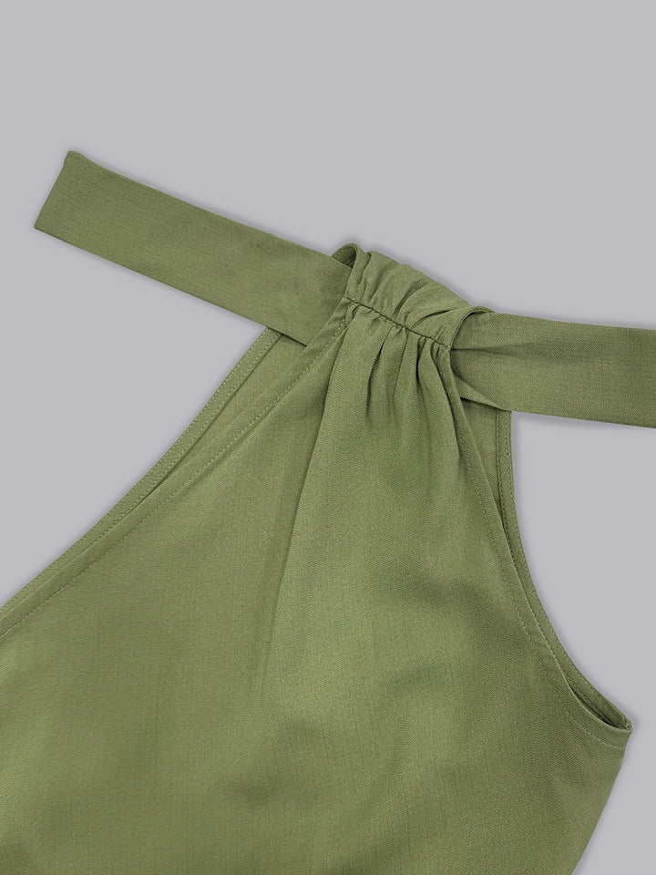 Juveth | Eleganter Ein-Schulter-Overall mit Weitem Bein und Definierter Taille
